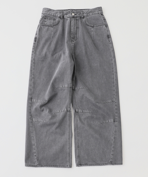 パンツ Remake Denim Pants ANPAS ジーンズ Random Switching Fringe Remake Denim Pants