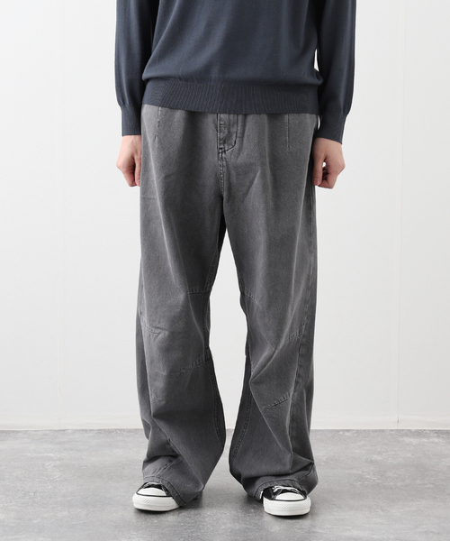 セール】【999HUMANITY / 999ヒューマニティ】AV PLEATS DYED