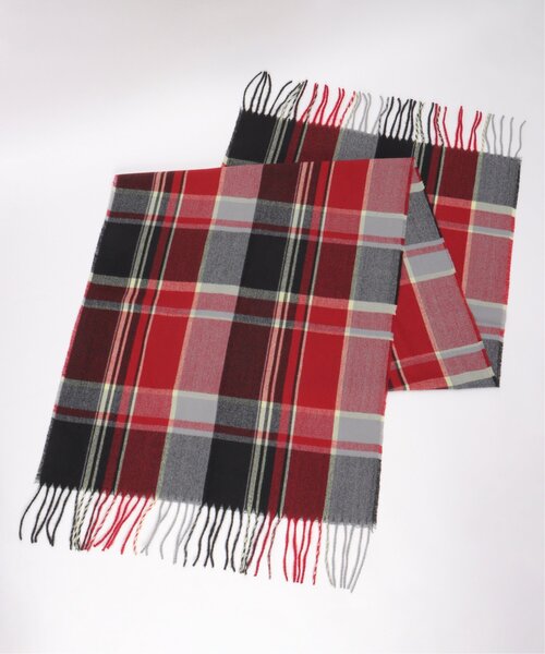 LBC（エルビーシー）の「チェックストール（ストール/ショール・レディース・グリーン系/ブルー系/イエロー系/レッド系・FREE）」の14枚目の写真