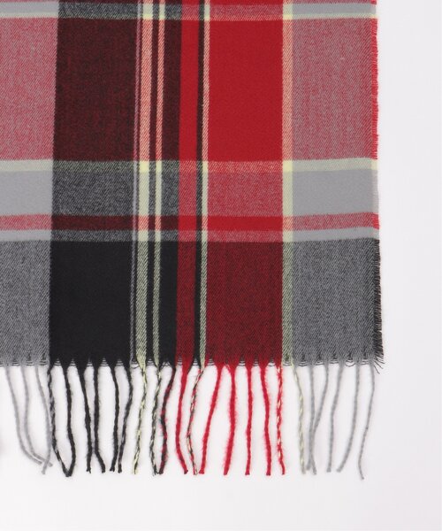 LBC（エルビーシー）の「チェックストール（ストール/ショール・レディース・グリーン系/ブルー系/イエロー系/レッド系・FREE）」の15枚目の写真