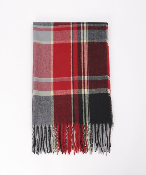 LBC（エルビーシー）の「チェックストール（ストール/ショール・レディース・グリーン系/ブルー系/イエロー系/レッド系・FREE）」の16枚目の写真