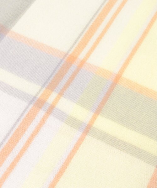 LBC（エルビーシー）の「チェックストール（ストール/ショール・レディース・グリーン系/ブルー系/イエロー系/レッド系・FREE）」の19枚目の写真