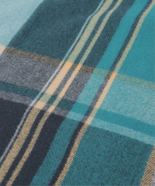 LBC（エルビーシー）の「チェックストール（ストール/ショール・レディース・グリーン系/ブルー系/イエロー系/レッド系・FREE）」の20枚目の写真