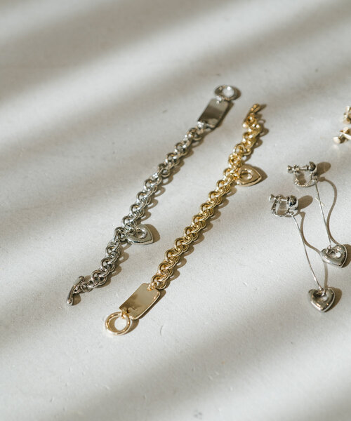Kastane（カスタネ）の「【fiw.】ハートモチーフブレスレット（ブレスレット・レディース・ゴールド/シルバー・FREE）」の12枚目の写真