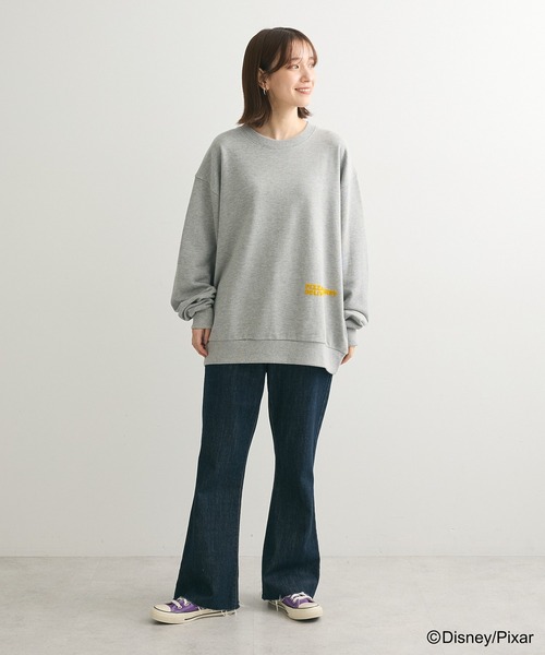 Green　Parks（グリーンパークス）の「トイストーリー/ピザフロッキープルオーバー（スウェット・レディース・レッド/ホワイト系その他/杢グレー・FREE）」の10枚目の写真