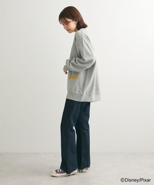 Green　Parks（グリーンパークス）の「トイストーリー/ピザフロッキープルオーバー（スウェット・レディース・レッド/ホワイト系その他/杢グレー・FREE）」の11枚目の写真