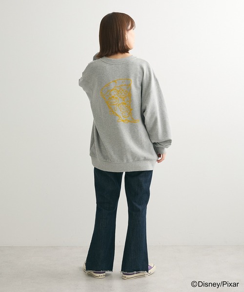 Green　Parks（グリーンパークス）の「トイストーリー/ピザフロッキープルオーバー（スウェット・レディース・レッド/ホワイト系その他/杢グレー・FREE）」の12枚目の写真