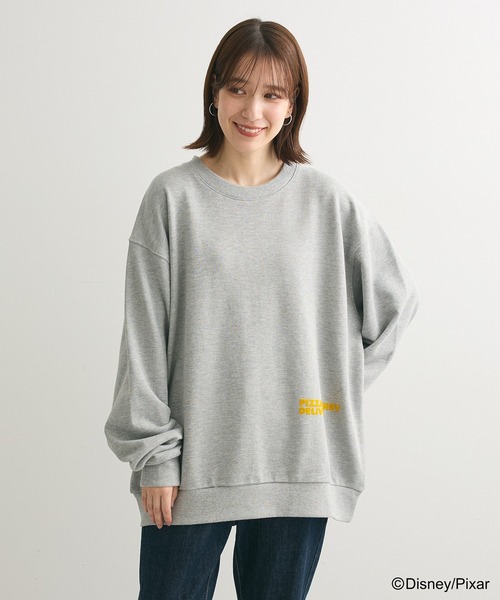 Green　Parks（グリーンパークス）の「トイストーリー/ピザフロッキープルオーバー（スウェット・レディース・レッド/ホワイト系その他/杢グレー・FREE）」の13枚目の写真