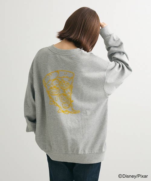 Green　Parks（グリーンパークス）の「トイストーリー/ピザフロッキープルオーバー（スウェット・レディース・レッド/ホワイト系その他/杢グレー・FREE）」の16枚目の写真