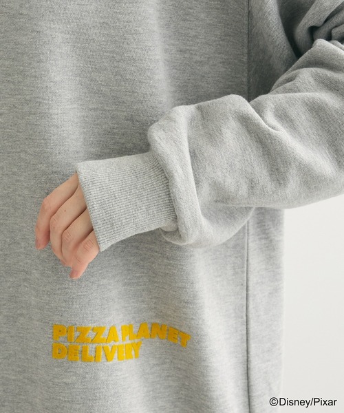 Green　Parks（グリーンパークス）の「トイストーリー/ピザフロッキープルオーバー（スウェット・レディース・レッド/ホワイト系その他/杢グレー・FREE）」の19枚目の写真