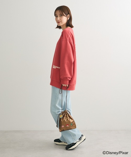 Green　Parks（グリーンパークス）の「トイストーリー/ピザフロッキープルオーバー（スウェット・レディース・レッド/ホワイト系その他/杢グレー・FREE）」の22枚目の写真