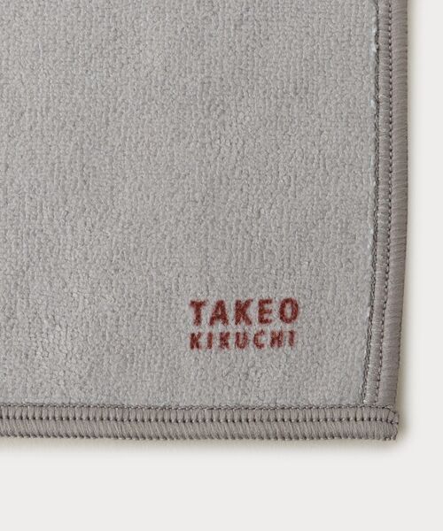 TAKEO KIKUCHI（タケオキクチ）の「ラインアートプリント フォンカチ（ハンカチ/ハンドタオル・メンズ・グレー/ターコイズブルー系/ブラック/ワインレッド/ダークブラウン/ネイビー・00）」の10枚目の写真