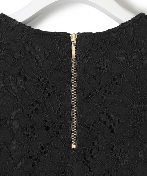 23区(ニジュウサンク)の「【APPLAUDIR】シアーコンビ レースドレス(ドレス・レディース・ブラック系・44/48/46)」の12枚目の写真