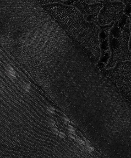 23区(ニジュウサンク)の「【APPLAUDIR】シアーコンビ レースドレス(ドレス・レディース・ブラック系・44/48/46)」の13枚目の写真