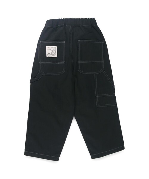 良品 BARNI VARNO ブラック コットン パンツ 95 良品 BARNI VARNO ブラック コットン パンツ 95