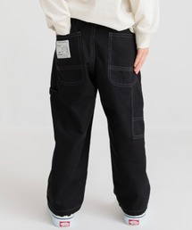 【Laid Back】ペインターパンツ ブラック B'2nd パンツ LAid Back (レイドバック)PAINTER TROUSERS