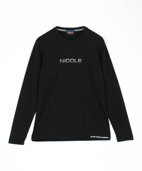ロゴ刺繍長袖Tシャツ（Tシャツ/カットソー）｜NICOLE CLUB FOR MEN