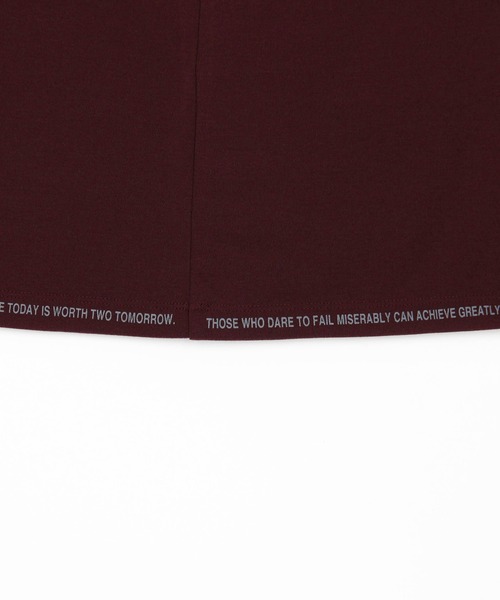 NICOLE CLUB FOR MEN（ニコルクラブフォーメン）の「ロゴ刺繍長袖Tシャツ（Tシャツ/カットソー・メンズ・オフホワイト/アッシュグレー/ブラック/ボルドー・MEDIUM/LARGE/X-LARGE）」の21枚目の写真