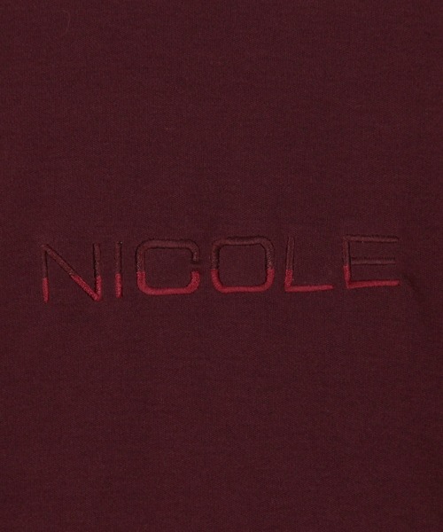 NICOLE CLUB FOR MEN（ニコルクラブフォーメン）の「ロゴ刺繍長袖Tシャツ（Tシャツ/カットソー・メンズ・オフホワイト/アッシュグレー/ブラック/ボルドー・MEDIUM/LARGE/X-LARGE）」の22枚目の写真