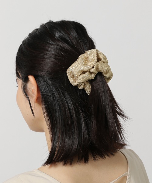 シュシュ クラシカルプリーツ シュシュ(グレー) | シュシュ | COMPLEX BIZ