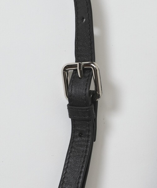 Firsthand(ファーストハンド)の「Firsthand/ファーストハンド レザーフリルギャザーボストンバッグ / 撥水レザー(ショルダーバッグ・レディース・ブラック・ONE SIZE)」の21枚目の写真