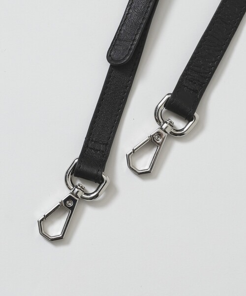 Firsthand(ファーストハンド)の「Firsthand/ファーストハンド レザーフリルギャザーボストンバッグ / 撥水レザー(ショルダーバッグ・レディース・ブラック・ONE SIZE)」の22枚目の写真