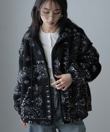 キャリー　アウター　ペイズリー柄 キャリー アウター ペイズリー柄