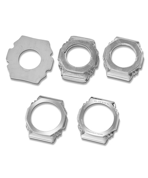 G-SHOCK（ジーショック）の「FINE METALLIC SERIES / GM-5600YM-8JF（デジタル腕時計・メンズ・シルバー×ブラック・FREE）」の16枚目の写真