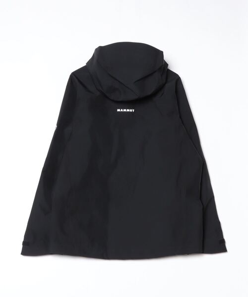 Mammut(マムート)の「アルパイン ガイド ハードシェル フーデッド ジャケット アジアンフィット メン / Alpine Guide HS Hooded Jacket AF Men(マウンテンパーカー・メンズ・ブラック/ネイビー・MEDIUM/LARGE/X-LARGE)」の3枚目の写真