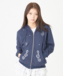 FCMM(GtV[GG)́y{zSTUD ZIP UP HOODIE/X^bYWbvAbvt[fB(p[J[)