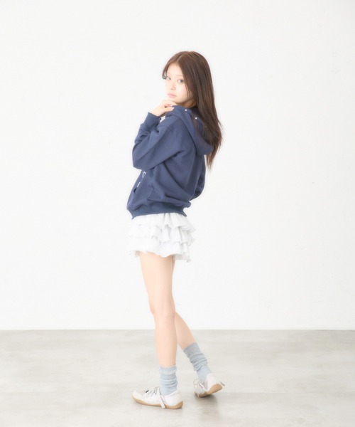 FCMM スタッズジップアップフーディ パーカー Sサイズ 日本限定】STUD ZIP UP HOODIE/スタッズジップアップフーディ