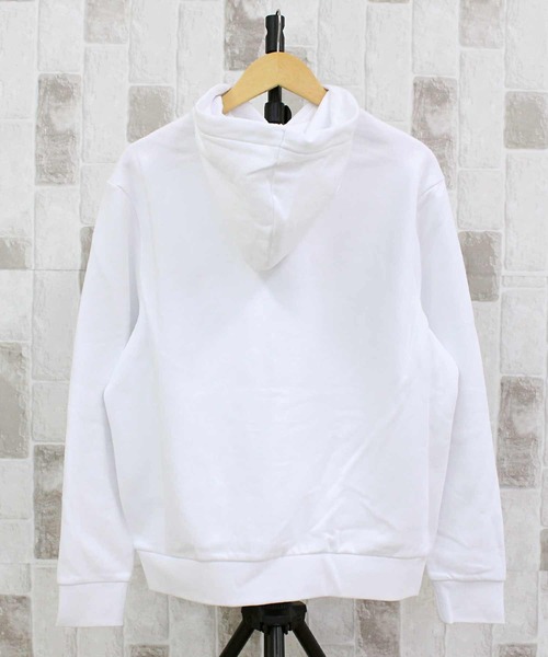 Calvin Klein(カルバン・クライン)の「CK アーカイブフリース プルオーバーフーディ LS ARCHIVE FLEECE PO HOODIE(パーカー・メンズ・ブラック/ホワイト・L/XL/S/M)」の3枚目の写真