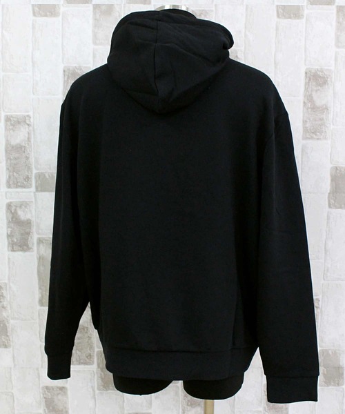 Calvin Klein(カルバン・クライン)の「CK アーカイブフリース プルオーバーフーディ LS ARCHIVE FLEECE PO HOODIE(パーカー・メンズ・ブラック/ホワイト・L/XL/S/M)」の12枚目の写真