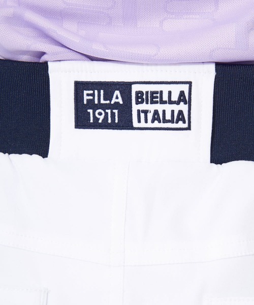 FILA GOLF（フィラゴルフ ）の「ハイテンションストレッチ スカート(インナーパンツセット)（スカート・レディース・ホワイト/ネイビー・MEDIUM/LARGE/SMALL）」の14枚目の写真