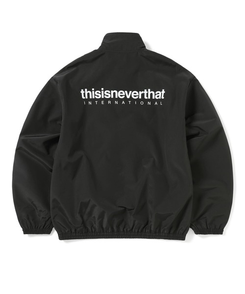 新品thisisneverthat ダウンジャケット カジュアル ロゴ ブラック セール】INTL. Team Jacket（ブルゾン）｜thisisneverthat