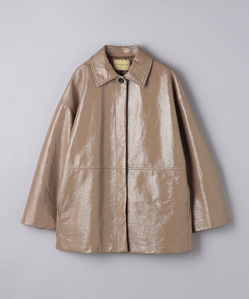 UNITED ARROWS(ユナイテッドアローズ)の「コーティング ミドルコート(その他アウター・レディース・ベージュ・36)」の1枚目の写真