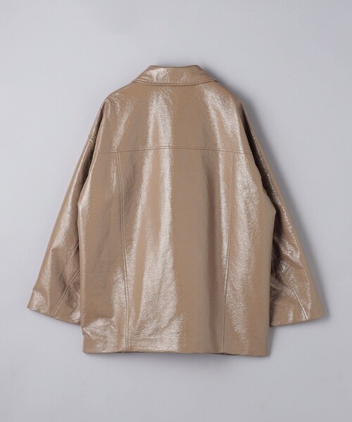 UNITED ARROWS(ユナイテッドアローズ)の「コーティング ミドルコート(その他アウター・レディース・ベージュ・36)」の2枚目の写真