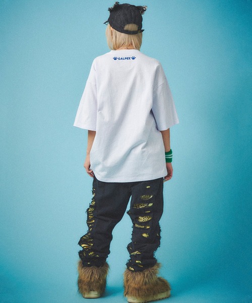 GALFY(ガルフィー)の「【GALFY/ガルフィー】GALPEE Tee(Tシャツ/カットソー・メンズ・ホワイト/レッド系その他/ブラック・SS/S/L/XL)」の20枚目の写真