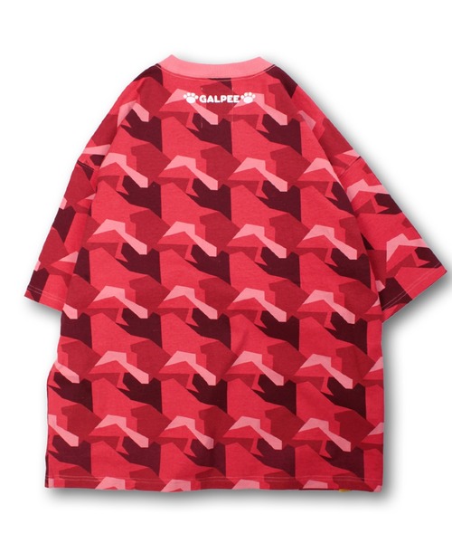 GALFY(ガルフィー)の「【GALFY/ガルフィー】GALPEE Tee(Tシャツ/カットソー・メンズ・ホワイト/レッド系その他/ブラック・SS/S/L/XL)」の9枚目の写真