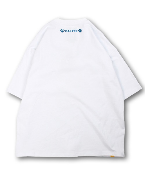 GALFY(ガルフィー)の「【GALFY/ガルフィー】GALPEE Tee(Tシャツ/カットソー・メンズ・ホワイト/レッド系その他/ブラック・SS/S/L/XL)」の5枚目の写真