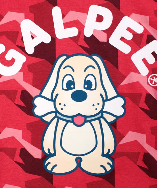 GALFY(ガルフィー)の「【GALFY/ガルフィー】GALPEE Tee(Tシャツ/カットソー・メンズ・ホワイト/レッド系その他/ブラック・SS/S/L/XL)」の14枚目の写真