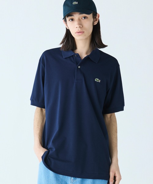 LACOSTE（ラコステ）の「通気性 イージーケア 軽量鹿の子ピケ L.12.12ライトウェイト半袖ポロシャツ（ポロシャツ・メンズ・グレイッシュブルー/ブラック/カーキ/ライトブルー/ホワイト/レッド/ブラウン/ネイビー/グリーン・3/5/4/6/2）」の7枚目の写真