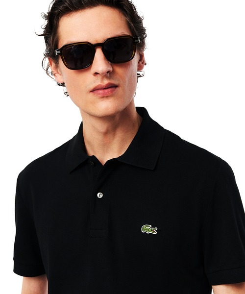 LACOSTE（ラコステ）の「通気性 イージーケア 軽量鹿の子ピケ L.12.12ライトウェイト半袖ポロシャツ（ポロシャツ・メンズ・グレイッシュブルー/ブラック/カーキ/ライトブルー/ホワイト/レッド/ブラウン/ネイビー/グリーン・3/5/4/6/2）」の16枚目の写真