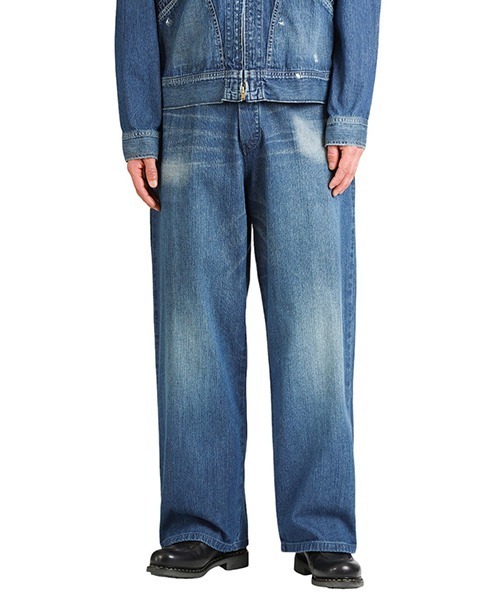 marka（マーカ）の「marka / マーカ：DENIM WORK PANTS - used washed -：M25A-11PT11C[COR]（デニムパンツ・メンズ・ブルー系その他・2/1）」の8枚目の写真