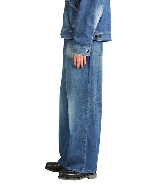 marka / マーカ：DENIM WORK PANTS - used washed -：M25A-11PT11C[COR