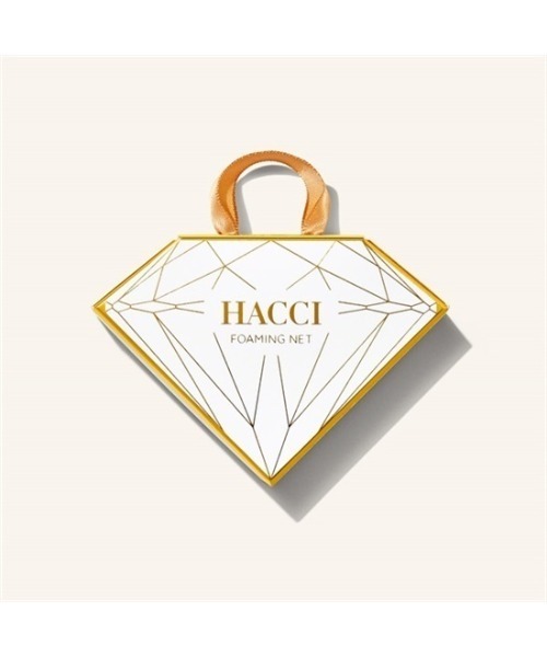 HACCI出品 HACCI(ハッチ)キャンディーカラーリング泡立てネット ネオンピンク