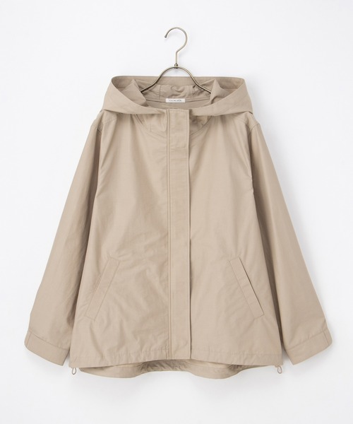 【新品未使用】NOLLEY'S【撥水加工】フーテッドブルゾン　2025SS 撥水加工】フーテッドコート（5-0035-1-08-002）｜NOLLEY'S