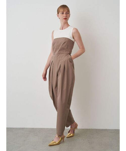 ELENDEEK(エレンディーク)の「ベアオールインワン(つなぎ/オールインワン・レディース・ベージュ/ブラック・01/02)」の19枚目の写真