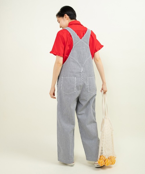 CHILD WOMAN（チャイルドウーマン）の「FINXブロード/綿ローン フリル丸襟半袖ブラウス（シャツ/ブラウス・レディース・ホワイト/レッド/サックスブルー/その他・FREE）」の14枚目の写真