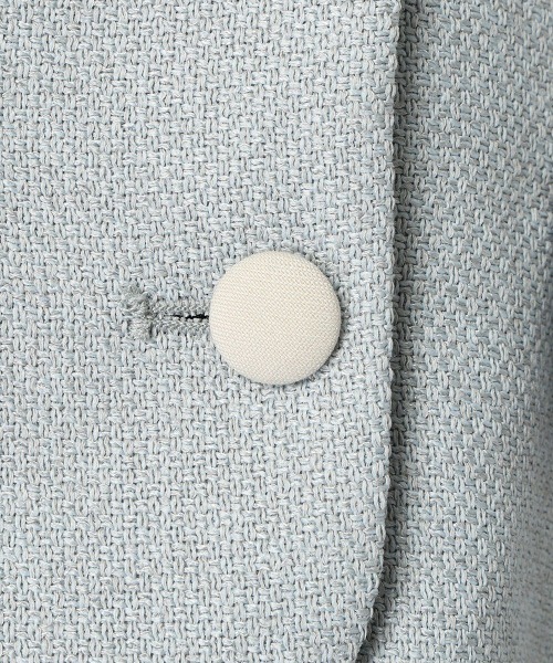 F i.n.t（フィント）の「パイピングツイードジャケットセットアップ（セットアップ・レディース・ライトブルー/ライトベージュ・FREE）」の9枚目の写真